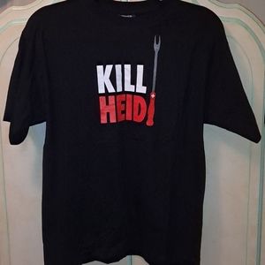 Men Kill Heidi T-shirt for Swiss Army Knives Sz S